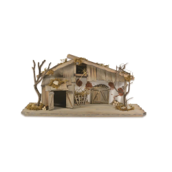 CRECHE EN BOIS 60X20X28CM