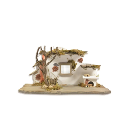 ETABLE AVEC LAMPE 45X19X23CM