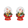 BOULE DE NEIGE AVEC PERE NOEL SUR VASE BOULE DE NEIGE AVEC PERE NOEL SUR VASE