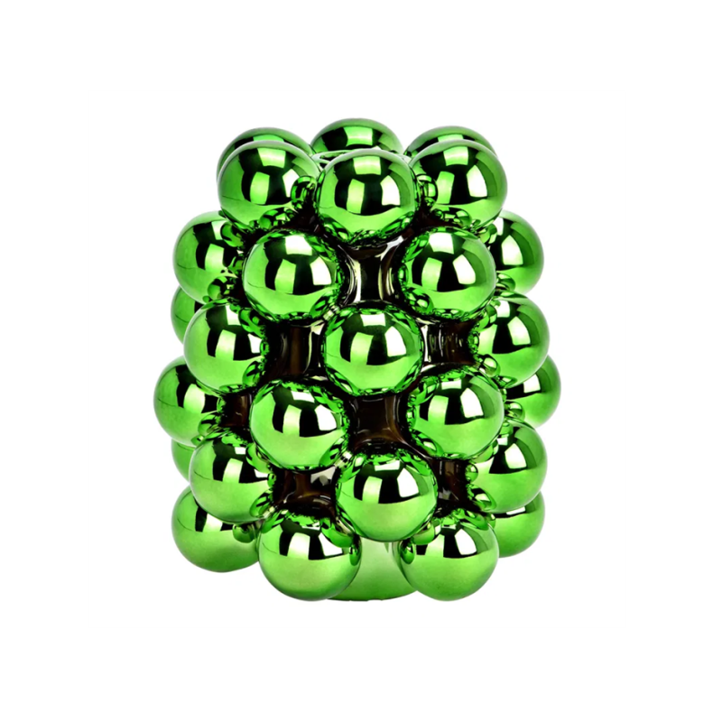 VASE BOULE DE NOEL VERTE 14X17X14CM VASE BOULE DE NOEL VERTE 14X17X14CM