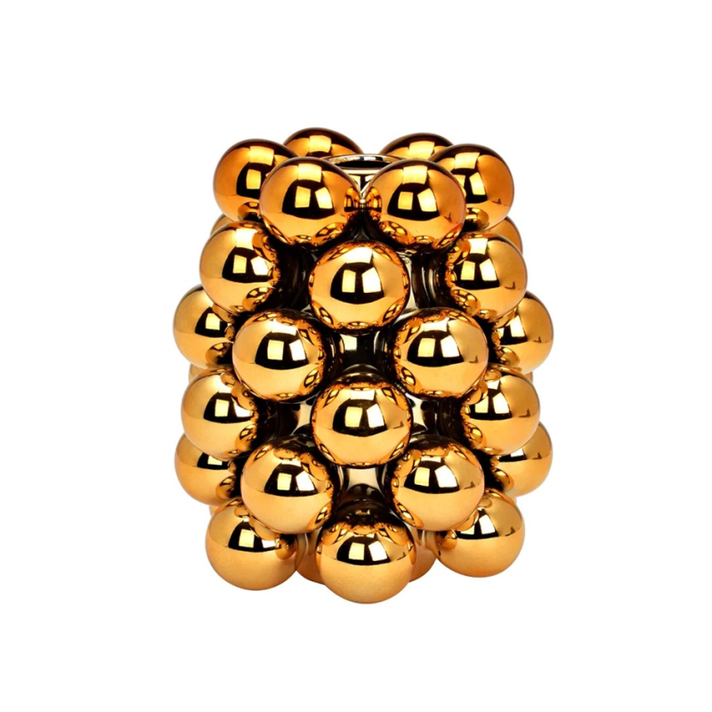 VASE BOULE DE NOEL OR 14X17X14CM VASE BOULE DE NOEL OR 14X17X14CM