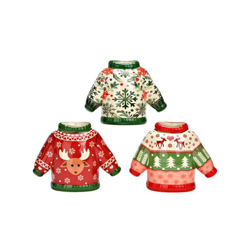 VASE PULLOVER 15X11X7CM VASE PULLOVER 15X11X7CM