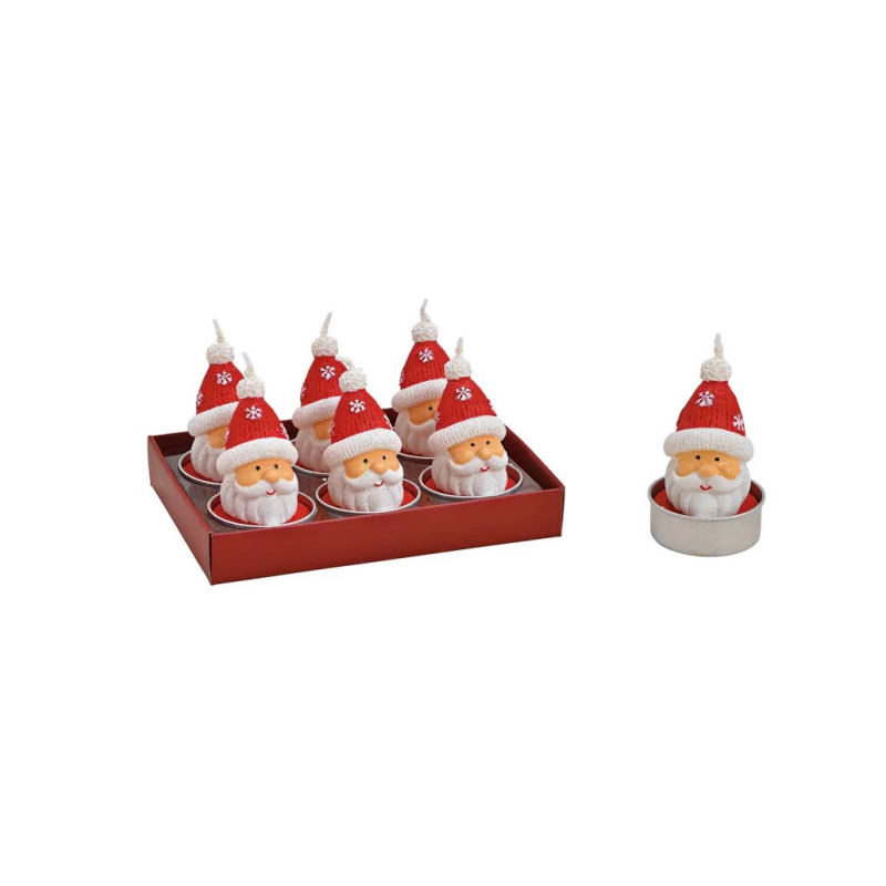 BOUGIE CHAUFFE PLAT PERE NOEL DEBOUT