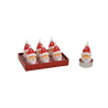 BOUGIE CHAUFFE PLAT PERE NOEL DEBOUT