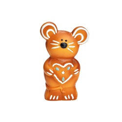 SOURIS PAIN D'EPICES 8X12X3 CM