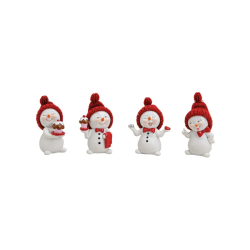 BONHOMME DE NEIGE 7CM LA PIECE