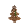 ARBRE DE NOEL FOURRURE 25 X 6 X H37 CM