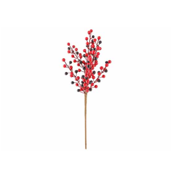 BRANCHE DECO BERRIES MIX ROUGE 16X14XH45