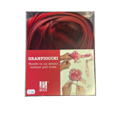 NOEUD A TIRER ROUGE 48 MM (20 pièces) Ø 190MM