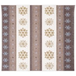 TETE A TETE DUNI PIECE 40 CM X 1,20 M JUL KRYSTAL WHITE