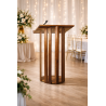 Pupitre orateur en bois