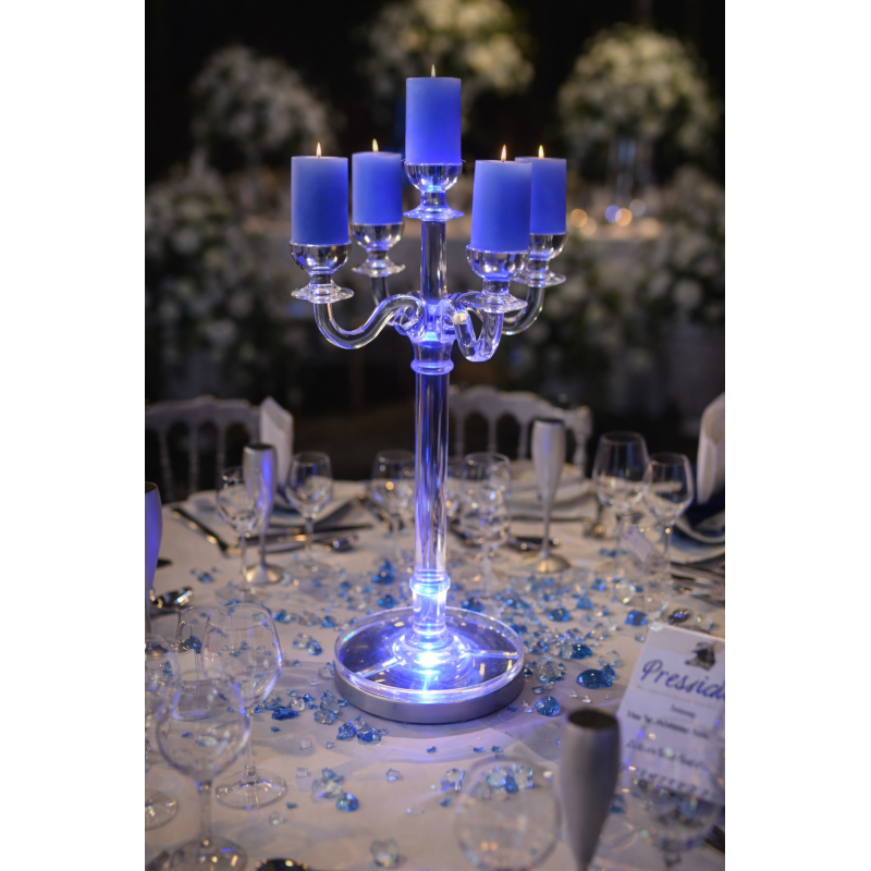 Socle led Ø 20cm & télécommande