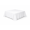Nappe carrée 290 x 290 cm Blanc