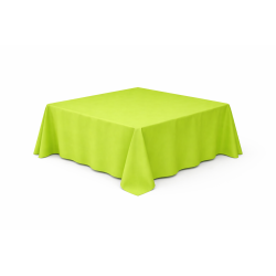 Nappe carrée 290 x 290 cm Vert Pistache