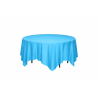 Nappe carrée 290 x 290 cm Turquoise