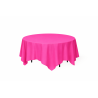 Nappe carrée 290 x 290 cm Fuchsia