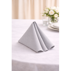 Serviette de table 50 x 50 cm Gris