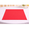 Serviette de table 50 x 50 cm Rouge