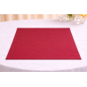 Serviette de table 50 x 50 cm Bordeaux