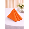 Serviette de table 50 x 50 cm Orange