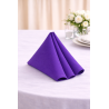 Serviette de table 50 x 50 cm Violet