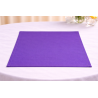 Serviette de table 50 x 50 cm Violet