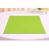 Serviette de table 50 x 50 cm Vert Anis