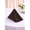 Serviette de table 50 x 50 cm Cacao