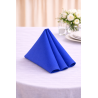 Serviette de table 50 x 50 cm Bleu Roy