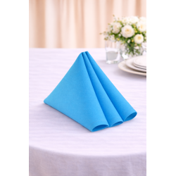 Serviette de table 50 x 50 cm Turquoise