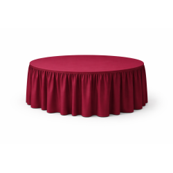 Juponnage bordeaux 500 x 75 cm