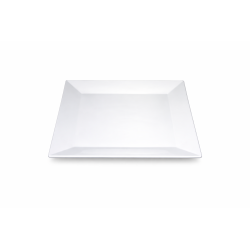 Assiette carrée Nubo 26,5 x 26,5 cm