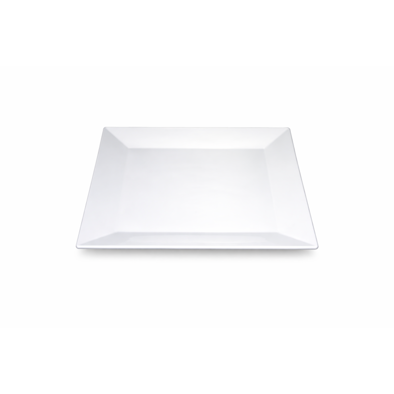 Assiette carrée Nubo 26,5 x 26,5 cm
