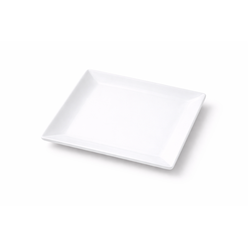 Assiette carrée Edina 16 x 16 cm