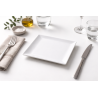 Assiette carrée Edina 16 x 16 cm