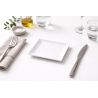 Assiette carrée Edina 13 x 13 cm