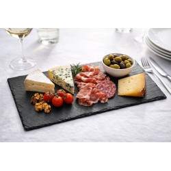 Assiette Ardoise rectangulaire 30 x 20 cm