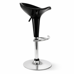 Tabouret de bar Silver noir