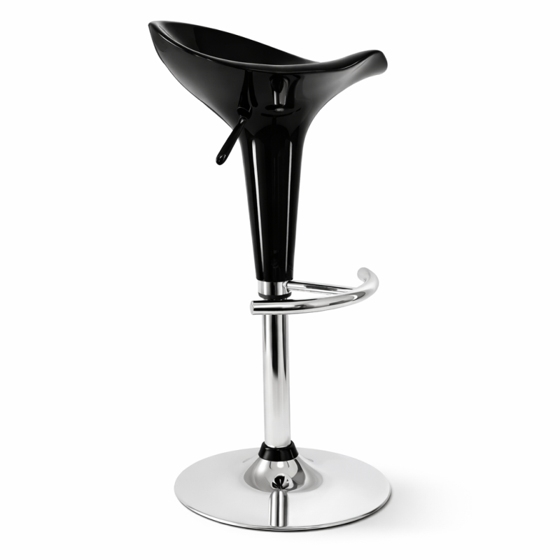 Tabouret de bar Silver noir