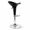 Tabouret de bar Silver noir