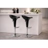 Tabouret de bar Silver noir