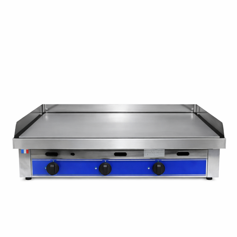 Plaque à Snacker/Plancha propane 3 rampes