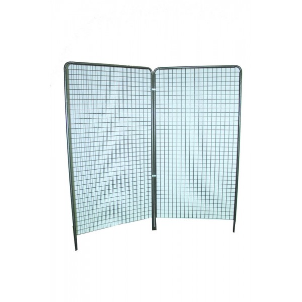 Grille d'exposition 1 x 2 m avec cl Grille d'exposition 1 x 2 m avec cl