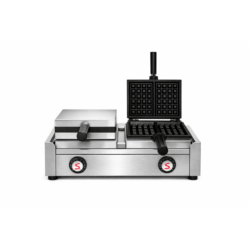 Gaufrier propane 2 fers