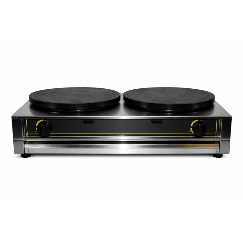 Crêpière propane 2 plaques Ø 40 cm