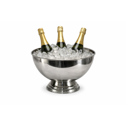 Vasque à champagne inox Ø 42 cm H 28 cm