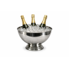 Vasque à champagne inox Ø 42 cm H 28 cm