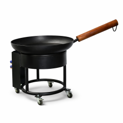 Poêle à tartiflette Ø 100 cm sur support gaz