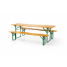 Kit brasserie 60 x 220 cm (table + 2 bancs)