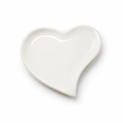 Assiette Cœur Ø 25,5 cm